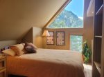 3rd Bedroom - Upper Level - Mountain Views and smart TV